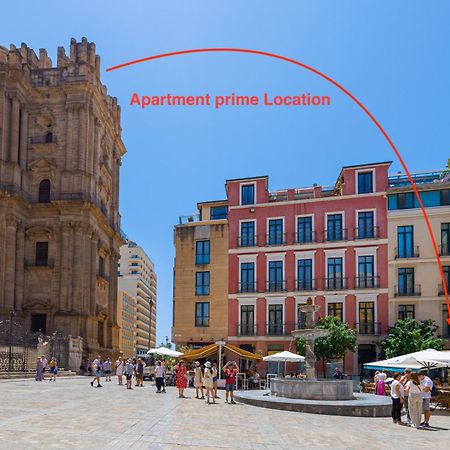 Ferienwohnung C30 Deluxe Studio With Terrace Into Cathedral Square Málaga Exterior foto