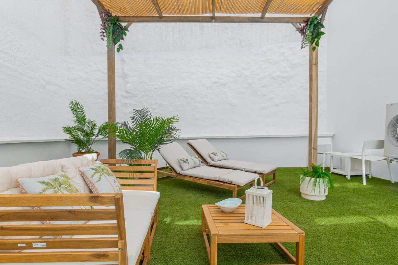 Ferienwohnung C30 Deluxe Studio With Terrace Into Cathedral Square Málaga Exterior foto