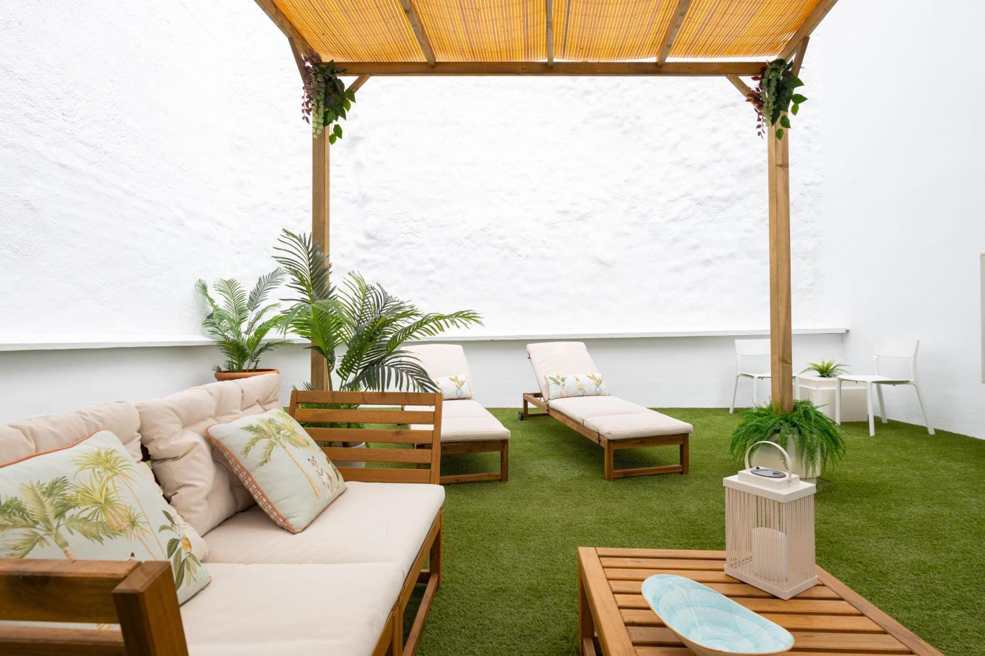 Ferienwohnung C30 Deluxe Studio With Terrace Into Cathedral Square Málaga Exterior foto