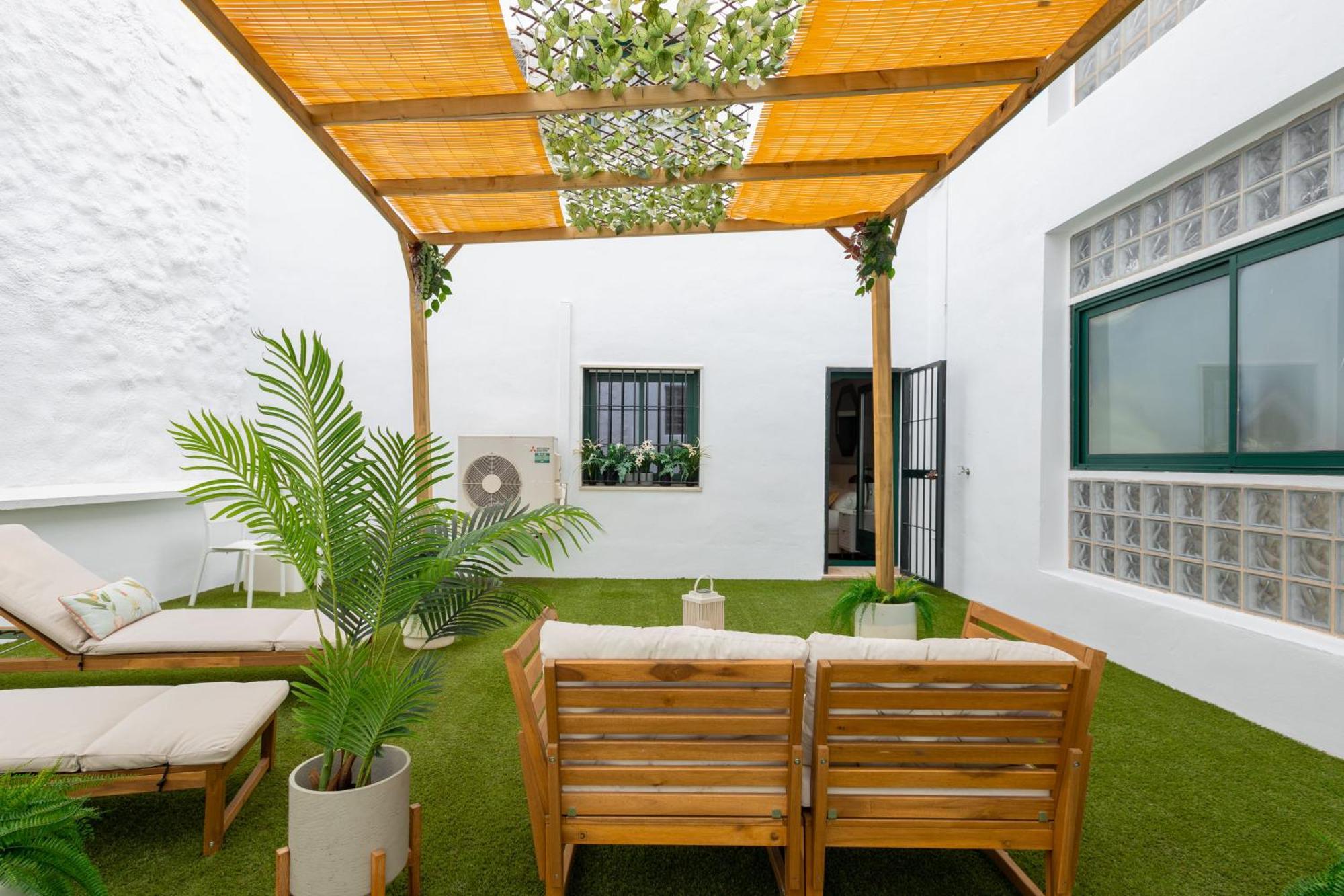 Ferienwohnung C30 Deluxe Studio With Terrace Into Cathedral Square Málaga Exterior foto